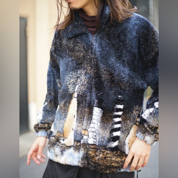 Mazmania | Jackets & Coats | Mazmania Vintage Full Zip Long Pile